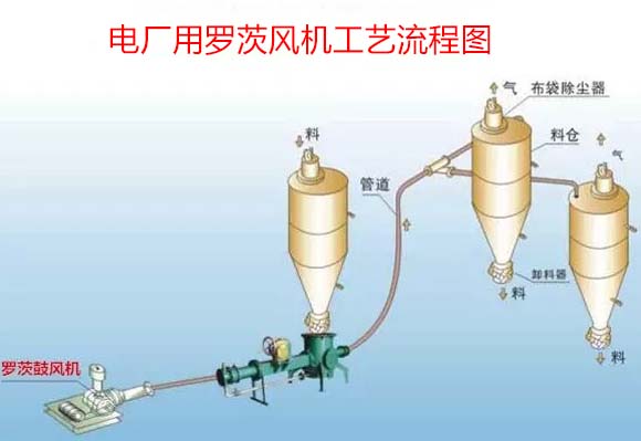 電廠用羅茨鼓風(fēng)機(jī)案例